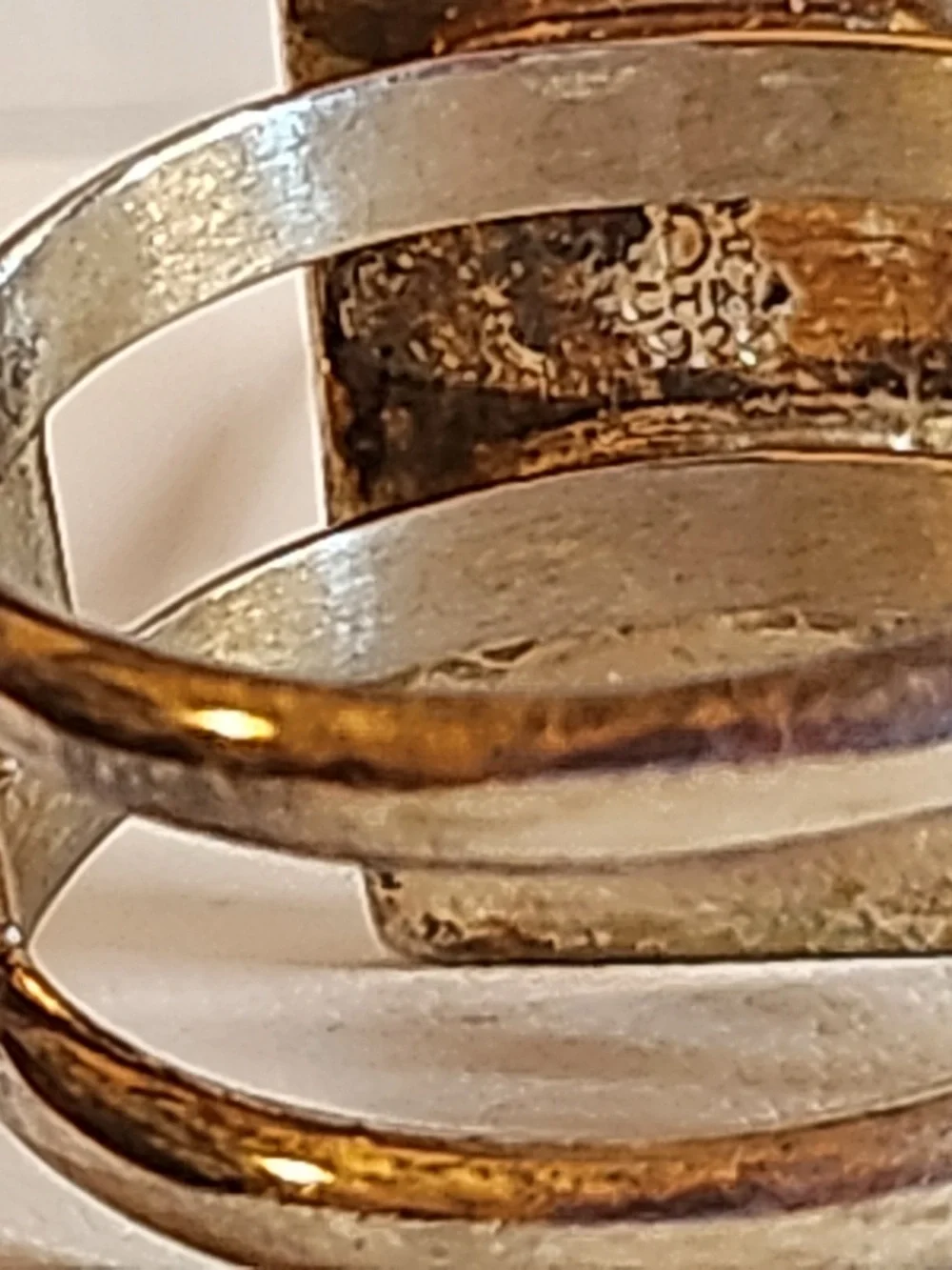 925 Sterling Silver Geometric Jay King Mine Finds DRT Multi Stone Ring Size 10.5